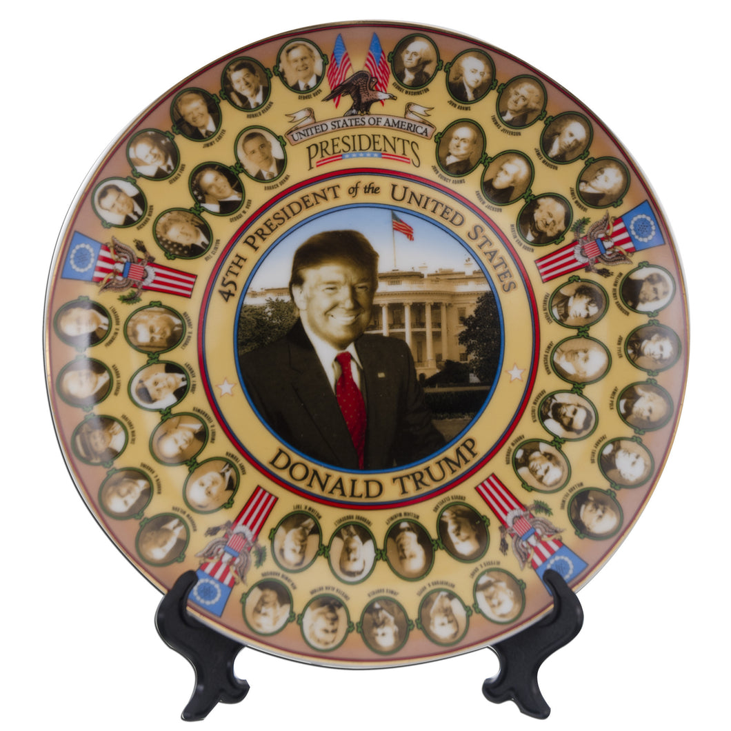 US Presidents Plate