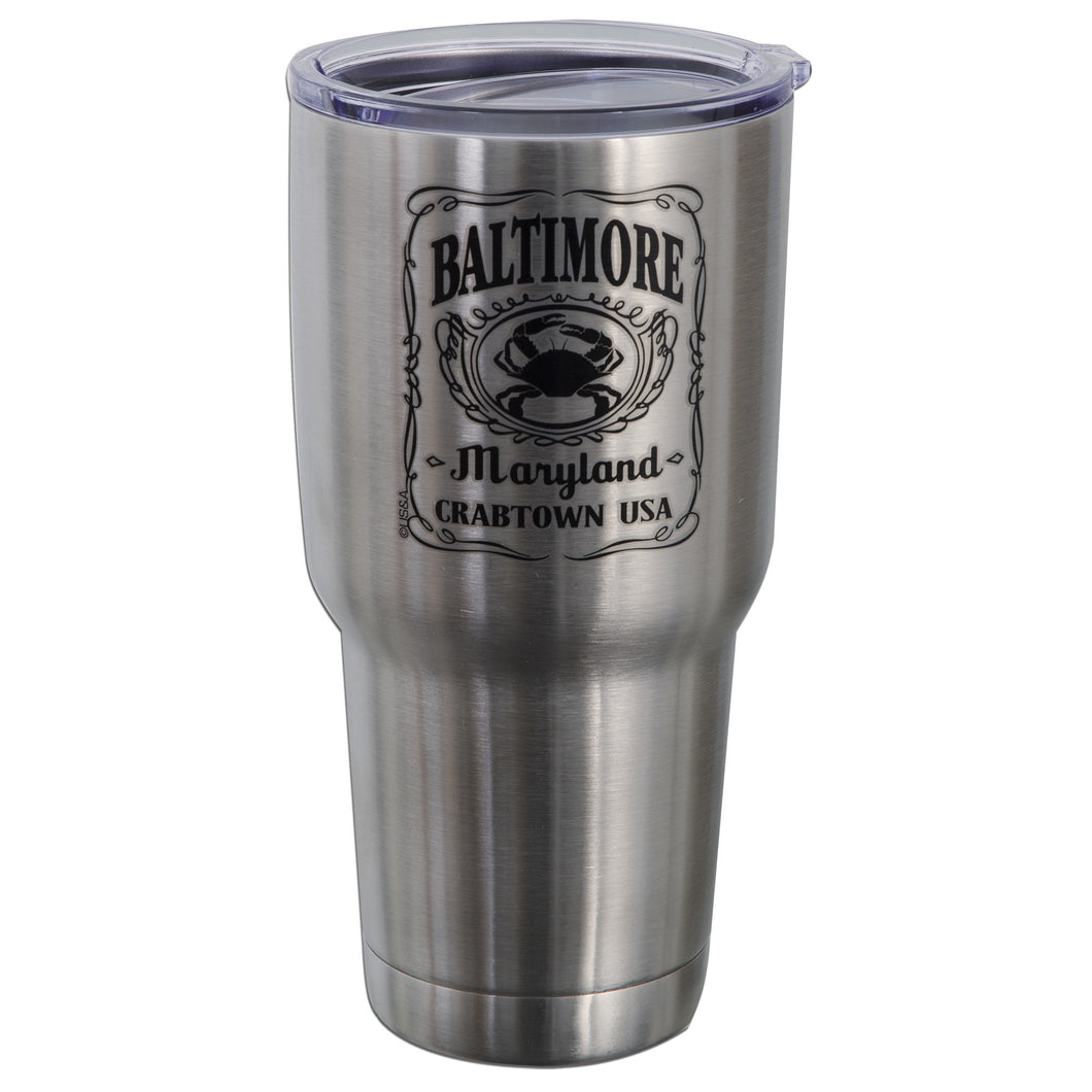 PMBM5 Stainless Vacuum Insulted 30oz Tumbler Baltimore