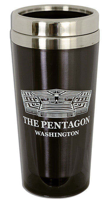 PMDC05 Insulated Stainless Mug Wash DC Pentagon BLACK