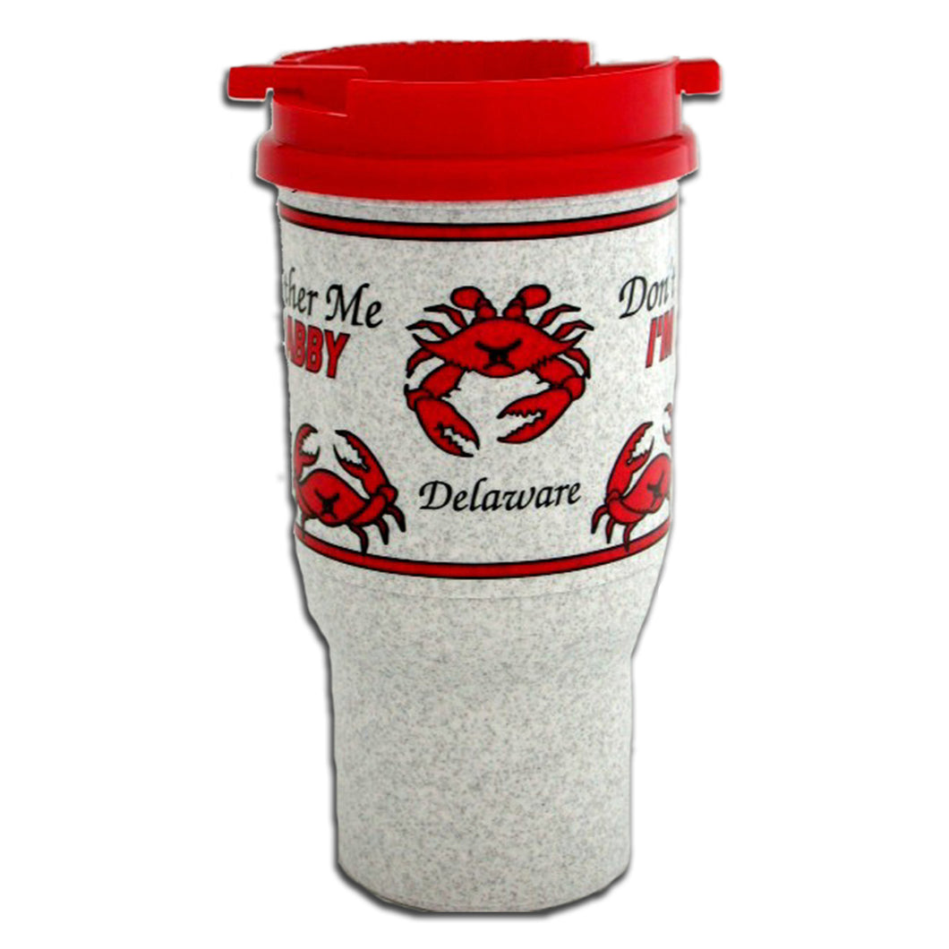 Insulated Car Mug I'm Crabby Delaware