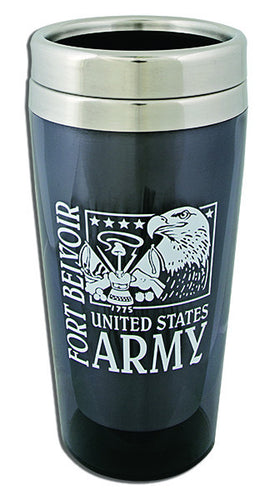 PMFB2 Acrylic Stainless Tumbler Fort Belvoir BLACK