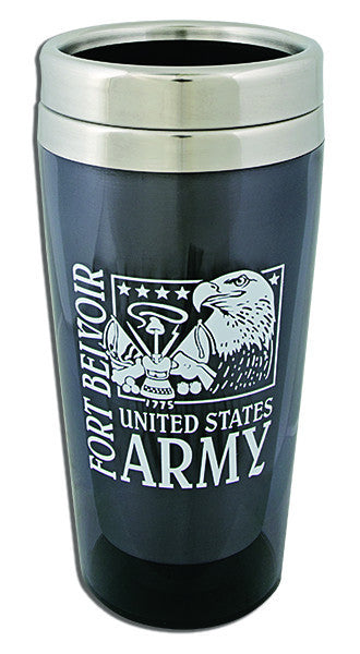 PMFB2 Acrylic Stainless Tumbler Fort Belvoir BLACK