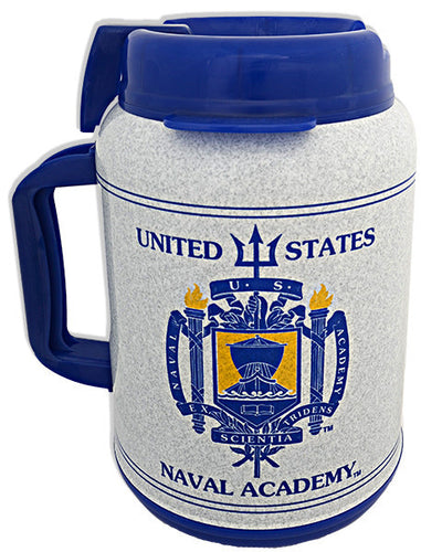 PMNA7 Jumbo Thermos 64 Oz US Naval Academy