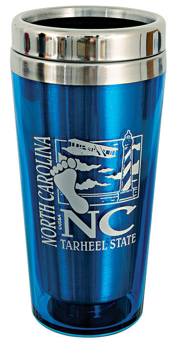 PMNC2 Insulated Stainless Mug North Carolina Light BLUE