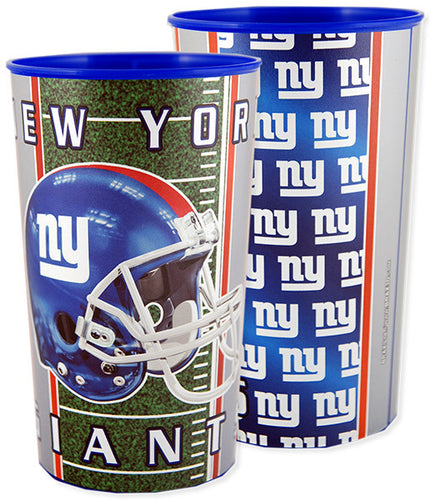 PMNG1 Plastic Prism Cup Metallic Color New York Giants 22oz