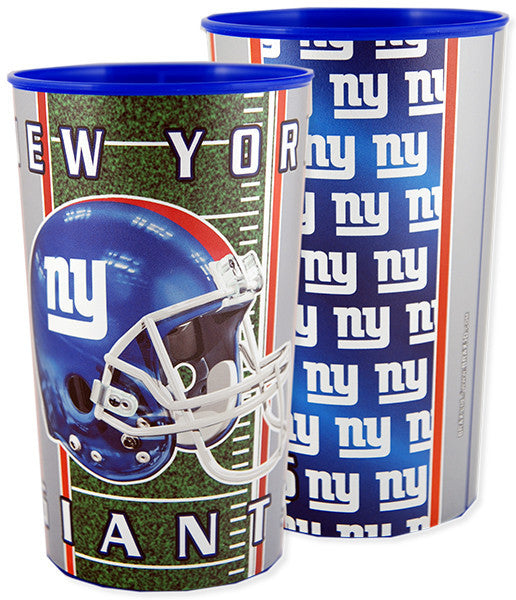 PMNG1 Plastic Prism Cup Metallic Color New York Giants 22oz