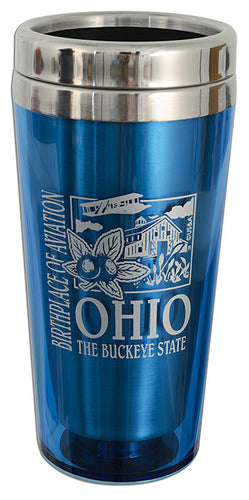 PMOH1 Insulated Stainless Mug Ohio Light BLUE