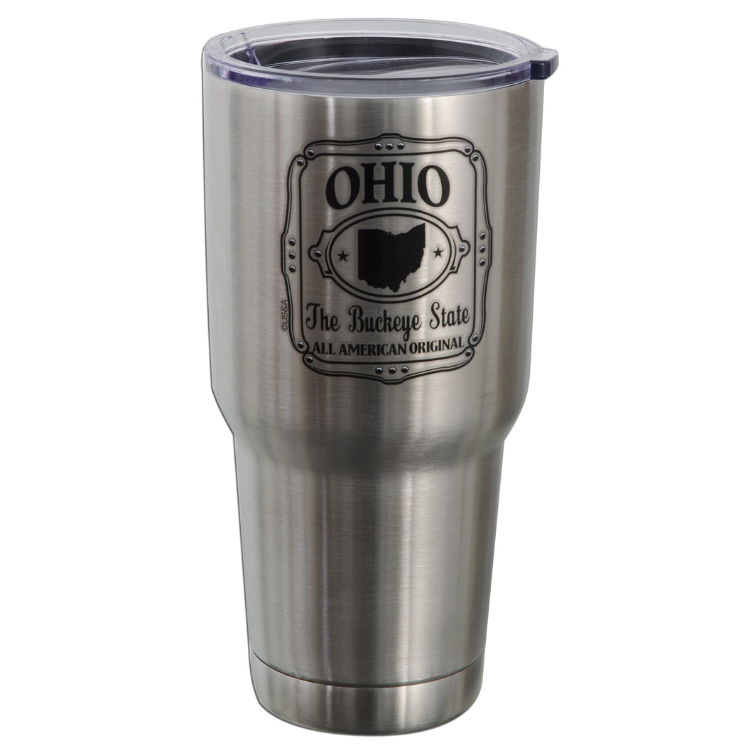 PMOH3 Stainless Vacuum Insulted 30oz Tumbler Ohio