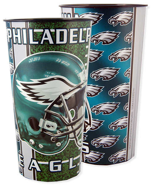 PMPE2 Plastic Prism Cup Metallic Color Eagles 32oz