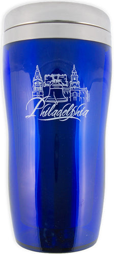 PMPH2 Insulated Stainless Mug Philadelphia RED BLUE MIX