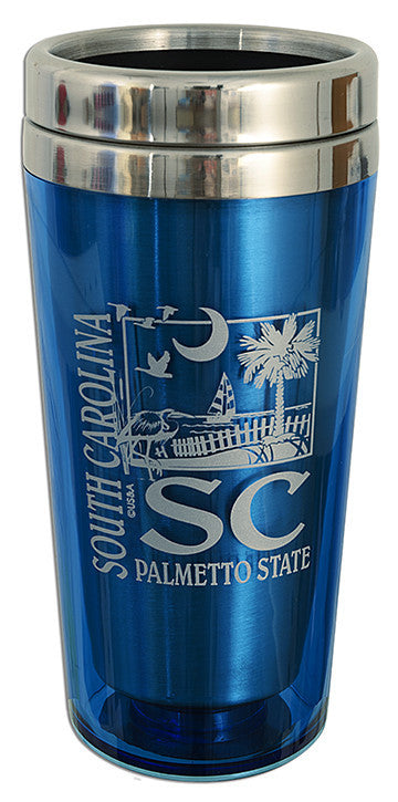 PMSC01 Insulated Stainless Mug South Carolina Light BLUE