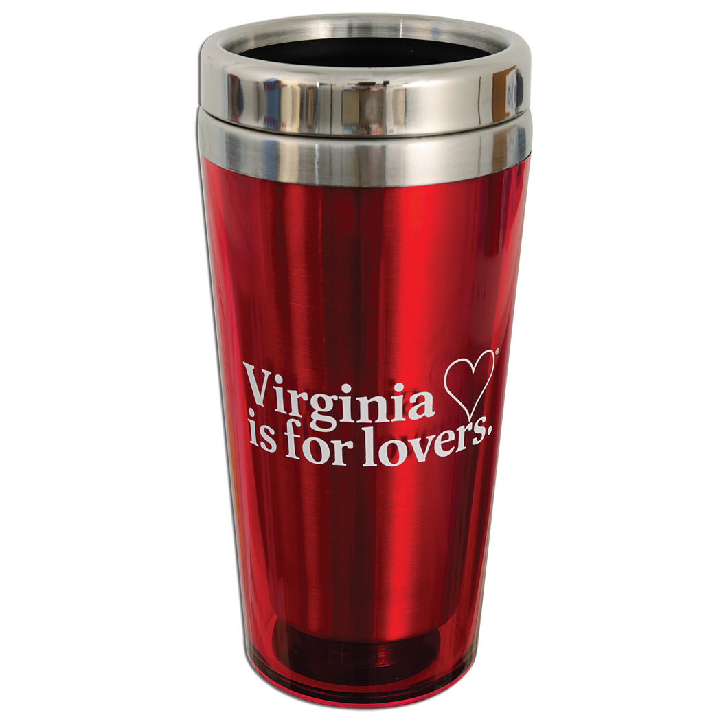 PMVA7 Insulated Stainless Mug Red VA is for Lovers