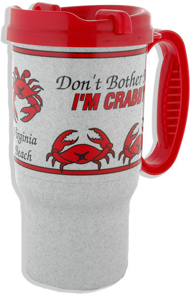PMVB1 Car Mug I'm Crabby Virginia Beach