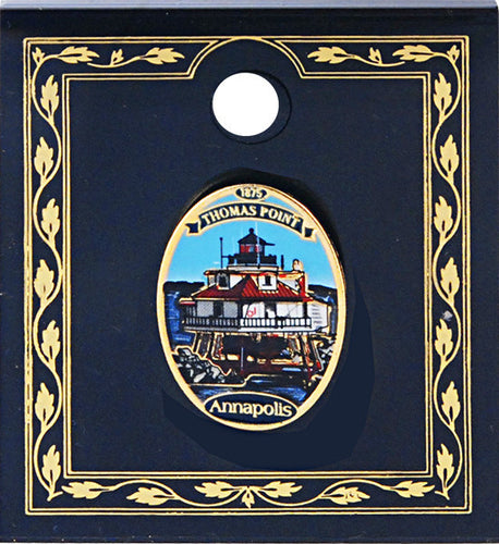 Pin Color-Filled Annapolis Thomas Point