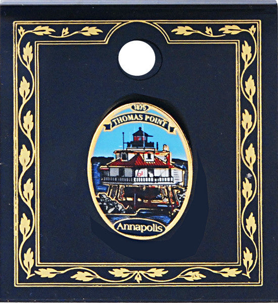 Pin Color-Filled Annapolis Thomas Point