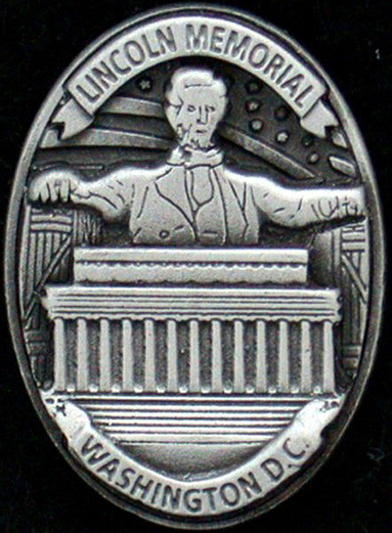 Pin Pewter Washington DC Lincoln Memorial