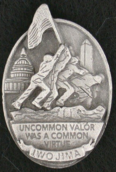 Pin Pewter Washington DC Iwo Jima
