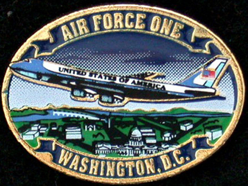 Pin Color Filled DC Air Force One