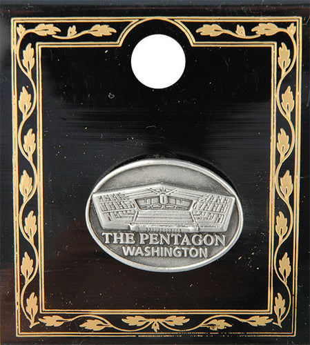 Pin Pewter Washington DC Pentagon
