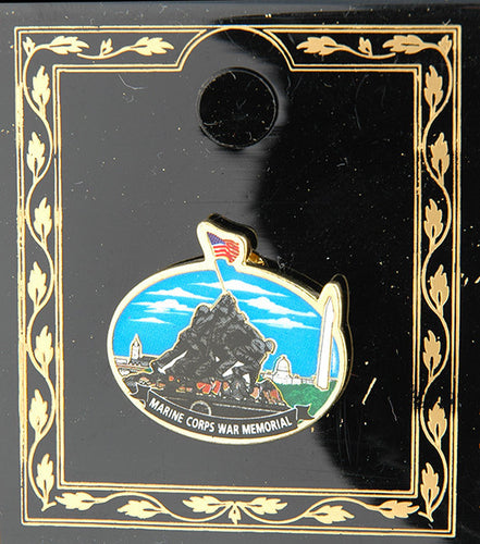 Pin Color Filled DC Iwo Jima