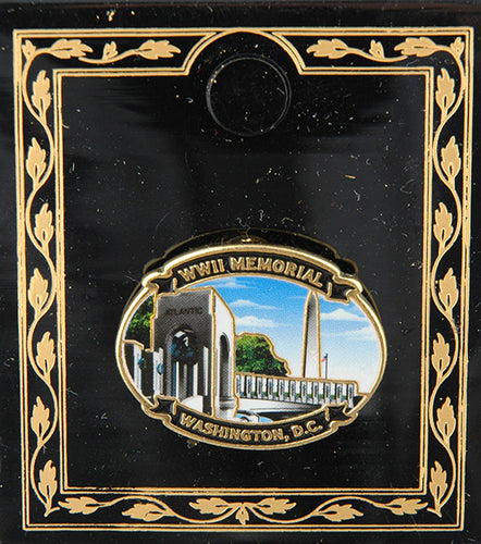 Pin Color Filled DC WWII Memorial