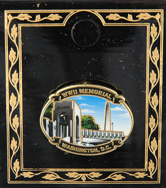 Pin Color Filled DC WWII Memorial