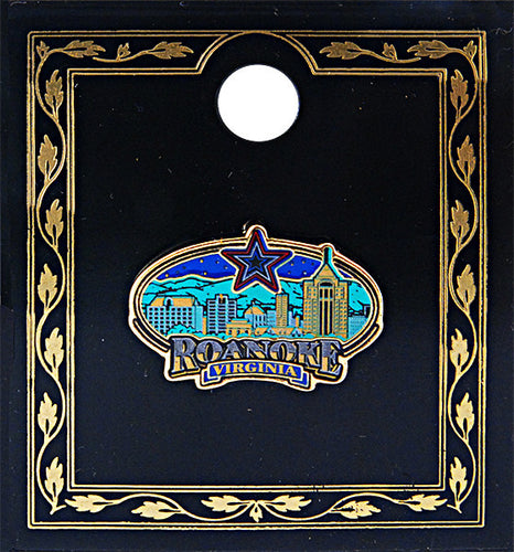 Pin Color-Filled Roanoke