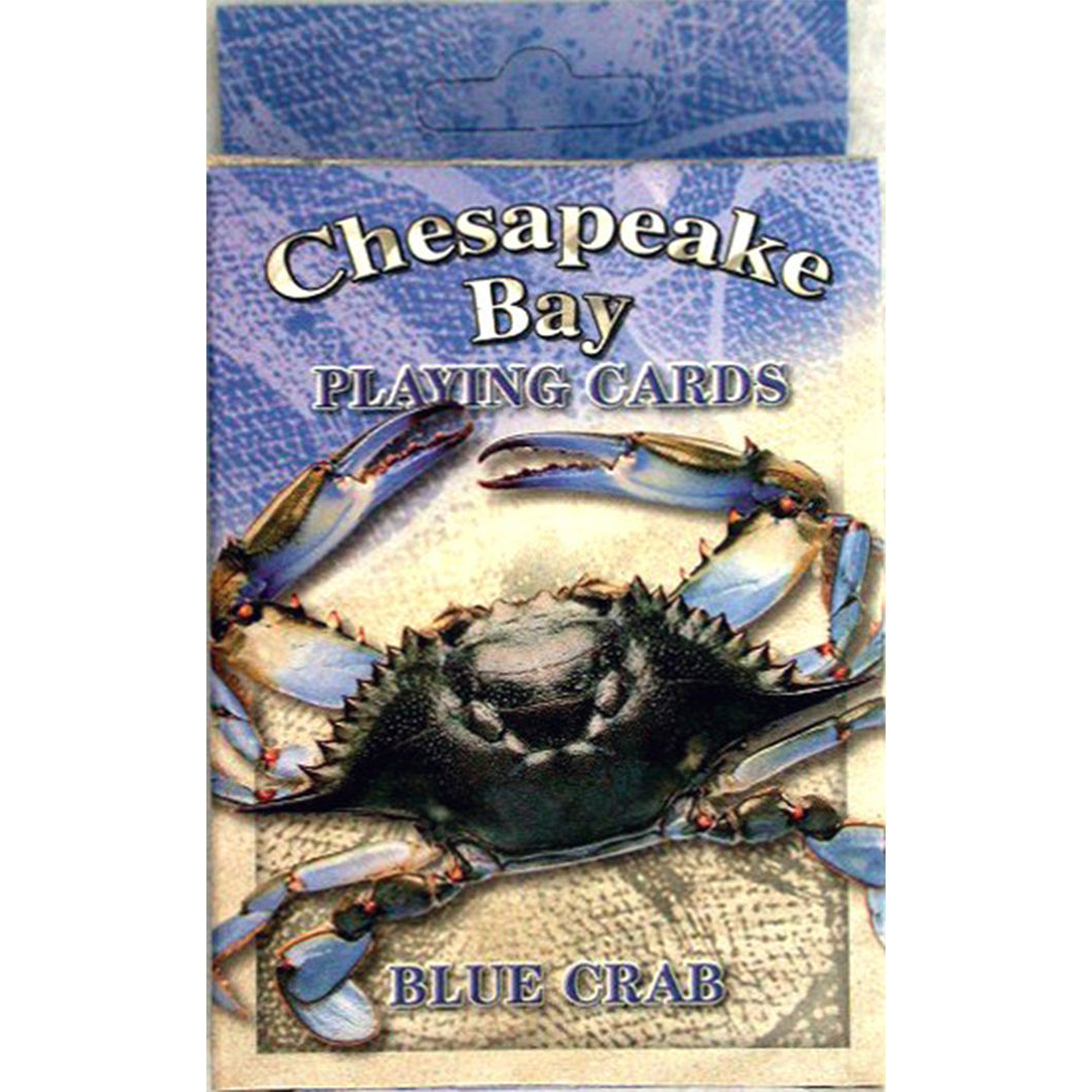 PRCB1 Playing Cards Chesapeake Bay Blue Crab