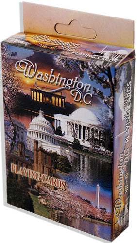 PRDC04 Playing Cards Washington DC Cherry Blossoms