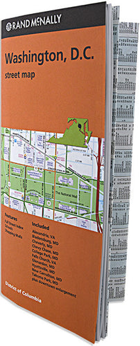 PRDC10 Pocket Map Washington DC City