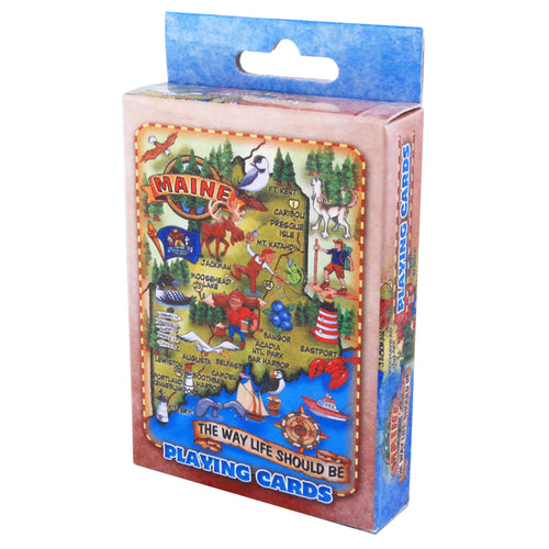 PRME10 Playing Cards Maine Montage