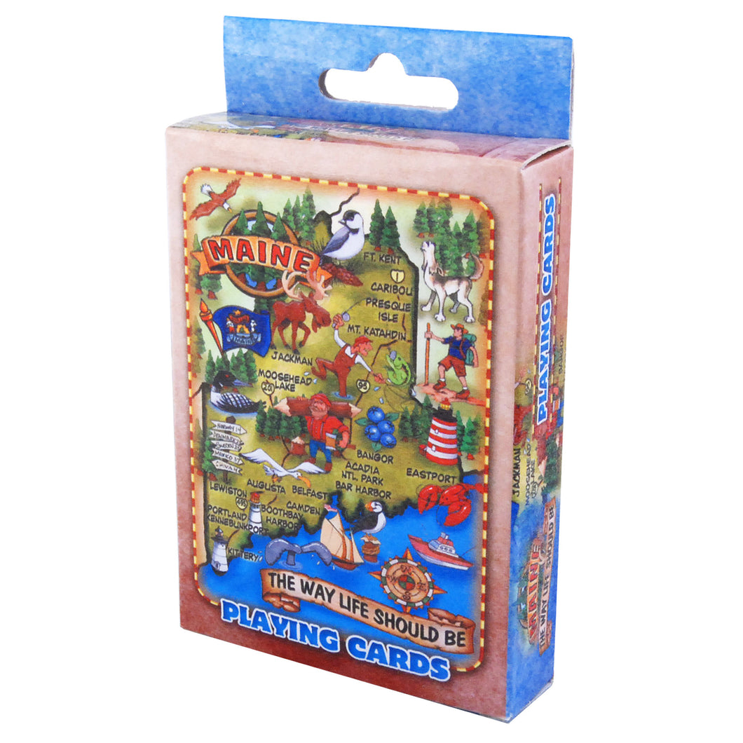 PRME10 Playing Cards Maine Montage