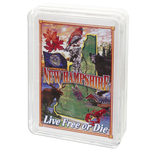 PRNH10 Playing Cards New Hampshire Montage