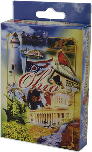 PROH1 Playing Cards Ohio Photo Montage