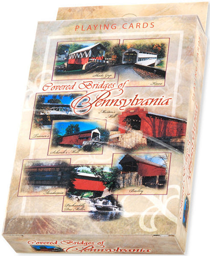PRPA5 Playing Cards Pennsylvania Covered Bridges