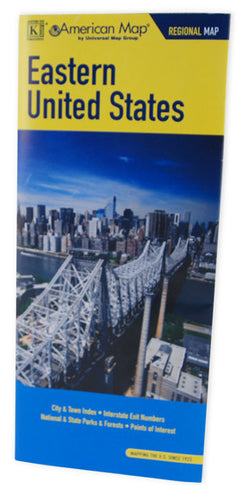 PRUS3 Pocket Map Eastern US Regional