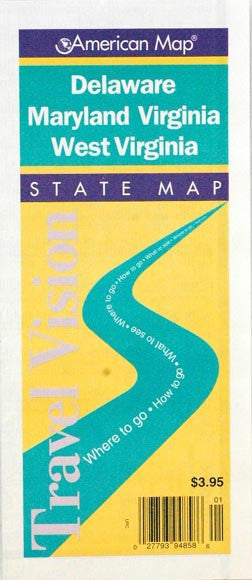 PRWV5 Map West Virginia Easy to Read