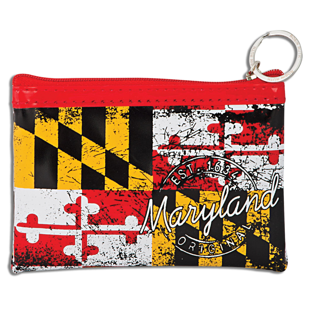 Small Rectangle Purse Maryland Flag