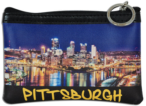 Small Rectangle Purse Pittsburgh Night HD