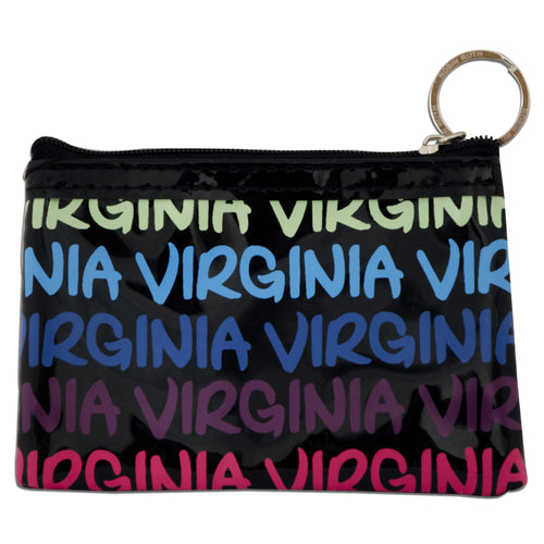 Purse - Small Rectangle - Virginia Black/Blue/Purple