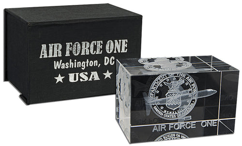 Crystal Cube Air Force One