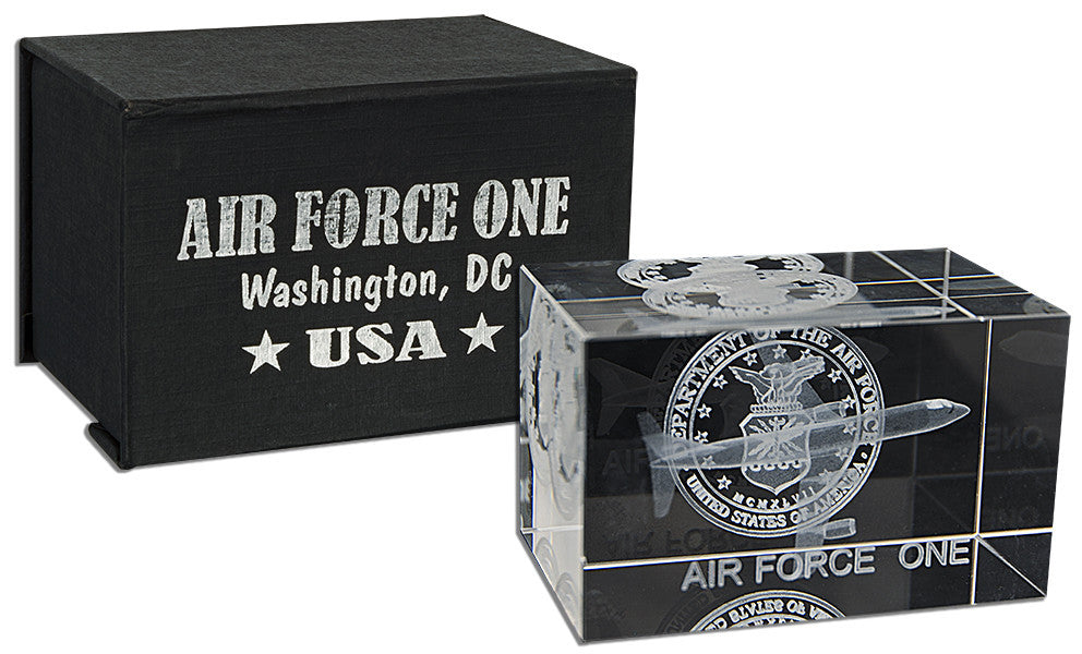 Crystal Cube Air Force One