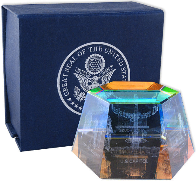 Crystal HexagonColored Laser Washington DC
