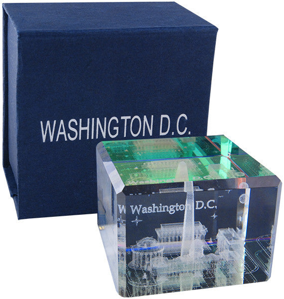 Crystal Square Colored Laser Washington DC
