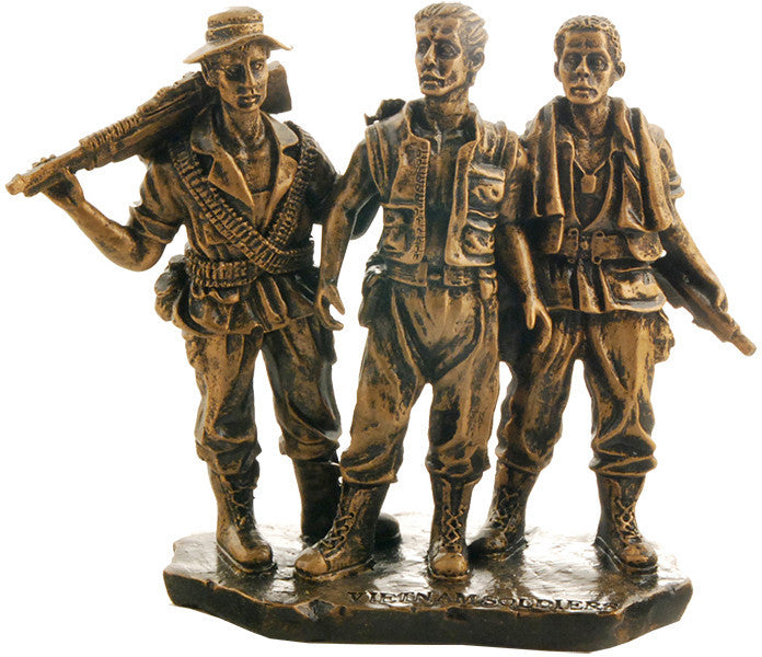 Polyresin Wood Base Vietnam Memorial