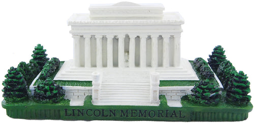 Polyresin Small Lincoln Memorial