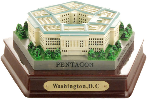 Polyresin Wood Base Pentagon