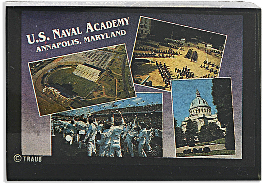 Paperweight Lucite US Naval Academy