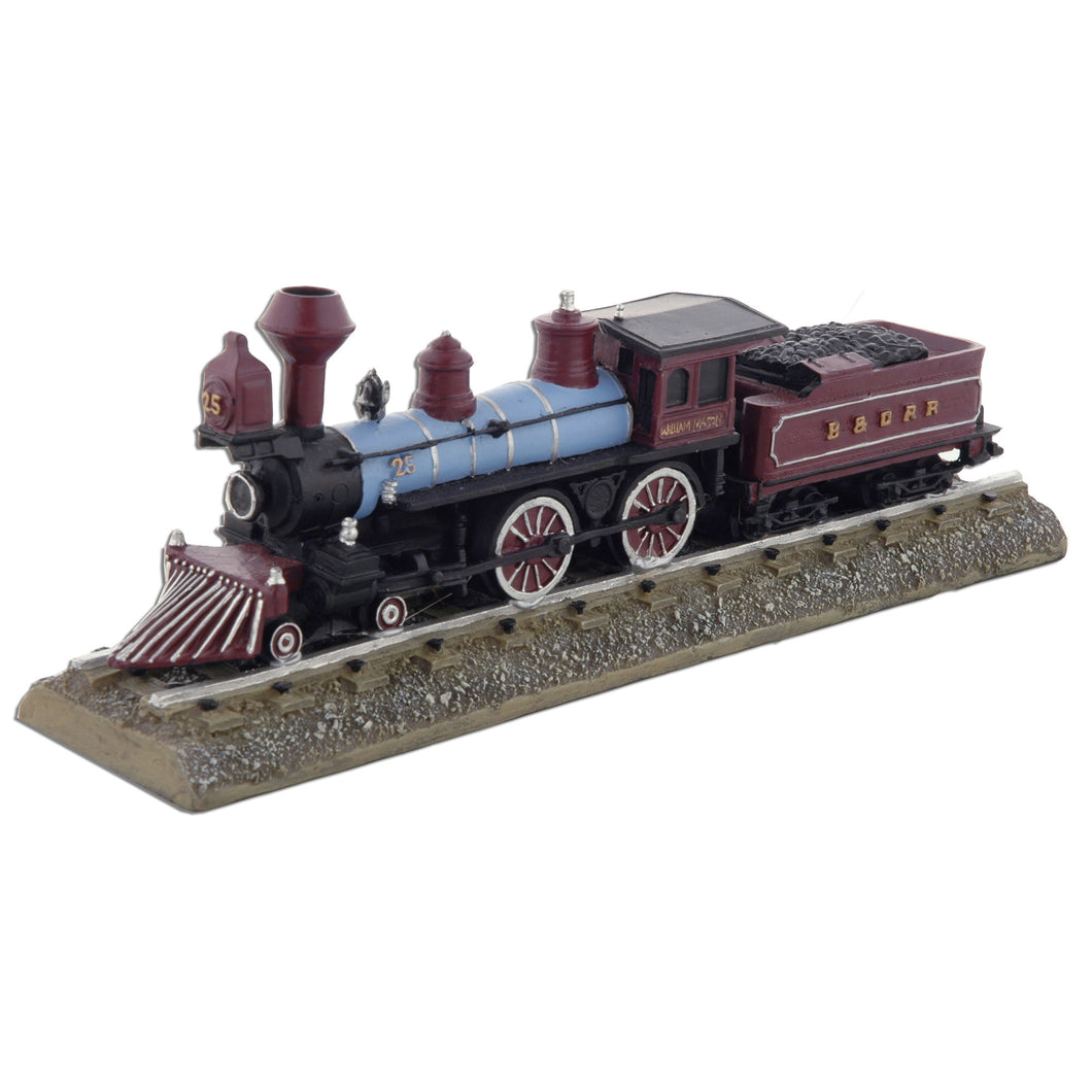 PWRR1 Train Paperweight ~ B&O RR Locomotive William Mason