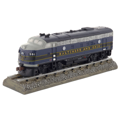 PWRR2 Train Paperweight - B&O Railroad Diesel 961